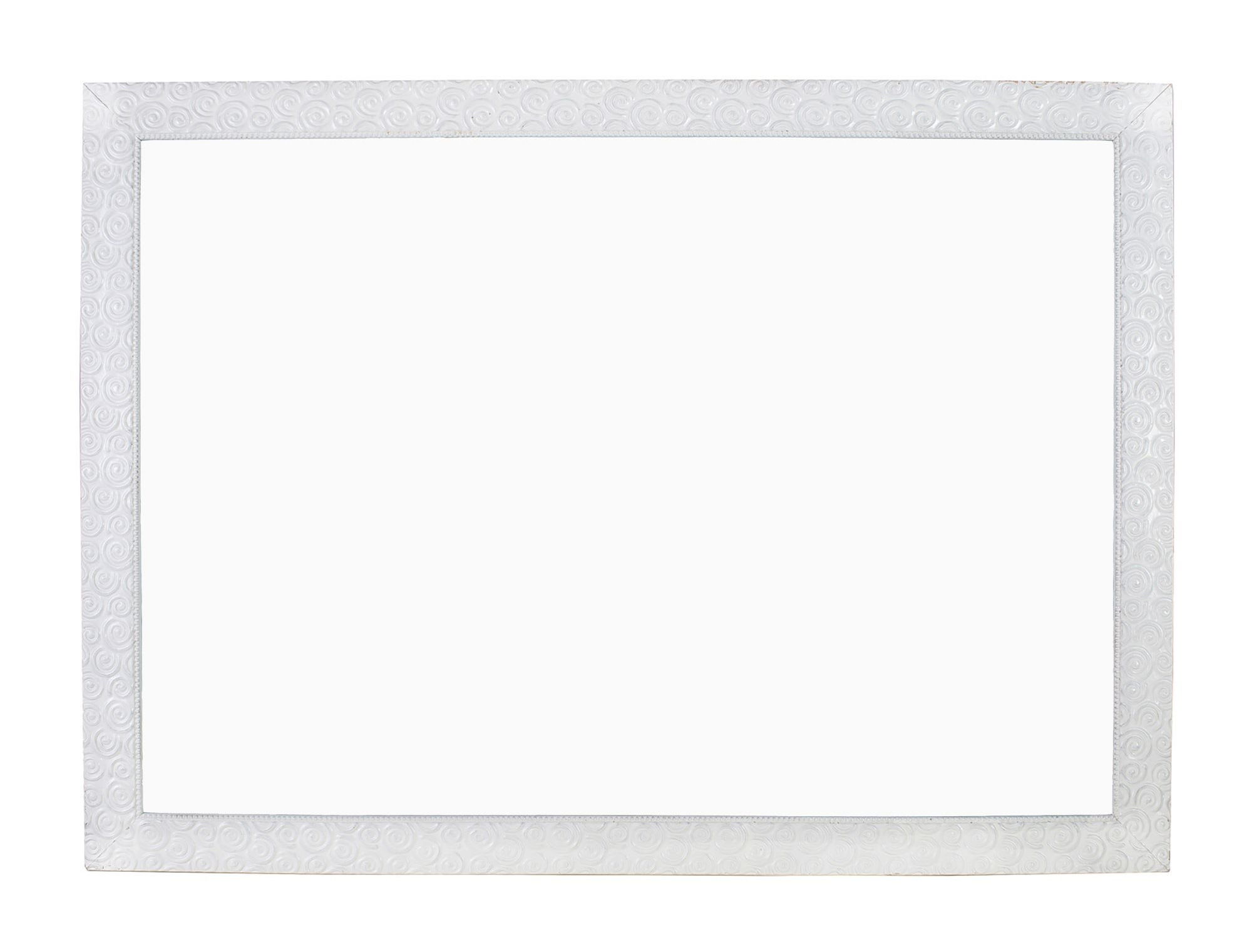 Белая бумажная рамка